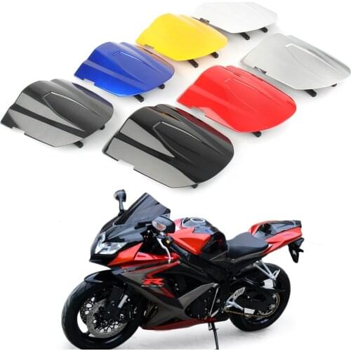 GSXR600 GSXR750 2008 2009 Rear Pillion Passenger Cowl Seat Back Cover For Suzuki GSXR 600 750 08 09 K8 ABS plastic Aftermarket