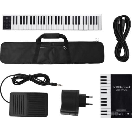 88 Keys Digital Electronic Piano Keyboard MIDI Output Built-in Stereo Speakers Light Strip with 400 Tones 128 Rhythms 80 Songs