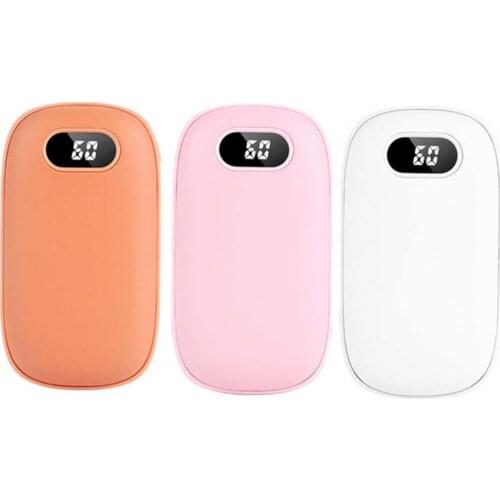Digital Hand Warmer Portable USB Power Bank For Warm USB Power Bank Electric Portable Pocket Hand Warmer Mobile Power