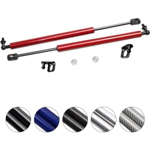 For EMG 6 MG 6 2017-2019 2x Auto Front Hood Bonnet Carbon Fiber Modify Gas Struts Lift Support Shock Damper Absorber