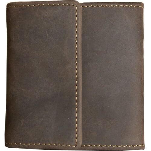 2021 Hot Genuine Leathe Purse Handmade Coin Purses & Holders Brand Wallet Case