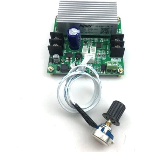 Upgraded DC 12-60V Wide Voltage PWM DC Brush Motor Speed Regulator with MACH3 Control