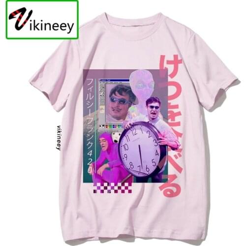 Vaporwave T Shirt Fashion Harajuk Sad Girl Retro Anime Men tshirt Japanese aesthetic CamisasTops t-shirt Tee Shirt sexy