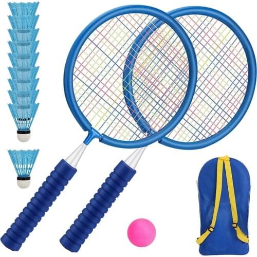 Badminton Set for Kids Childrens Badminton Toys for Indoor Outdoor Backyards Lawn Beach Sports Game