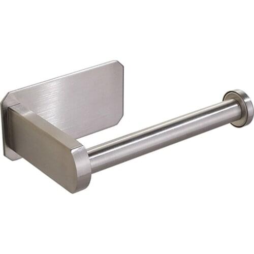 Wall Mount Toilet Paper Holder Stainless Steel Wall Hanging Kitchen Paper Roll Tissue Storage Rack for Home Kitchen Toilet 85DA