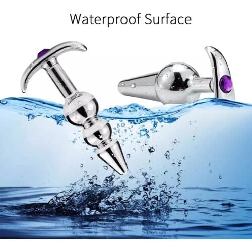 New Intimate Things Small Metal Anal Plug Smooth Touch Butt Plug Anal Bead Anus Dilator For Women Couples Erotic And Sex Toys