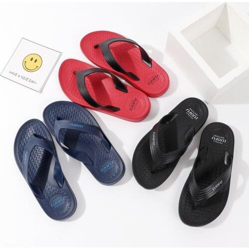 Flip Flop Anti-skid Wear-resistant Slippers Fashion Personality Wear Tidal Beach Swimming Slippers Shoes Men Women Shoes
