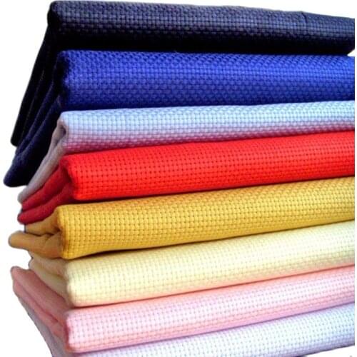 Cross-stitch embroidered cloth- Cross Stitch Fabric / 11CT 14CT 9CT Georgia cotton embroidered cloth / 1.5 * 1 meter of cloth