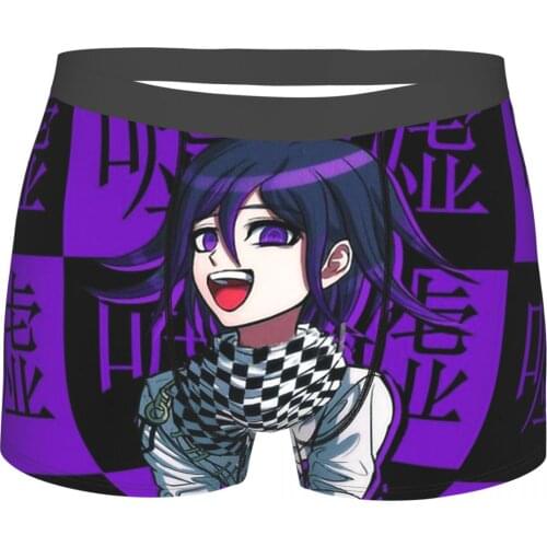 Danganronpa Game Kokichi Underpants Homme Panties Mens Underwear Ventilate Shorts Boxer Briefs