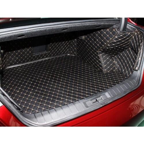 High quality! Special trunk mats for Nissan Maxima -2015 waterproof boot carpets cargo liner for Maxima ,Free shipping