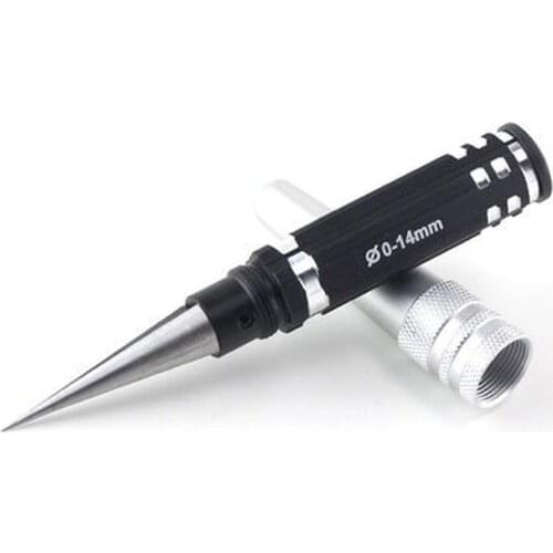 High Quality Expanding Hole Opener Reamer 0-14mm Driver DIY Tool For RC Hell Car Model Body Woodworking Random color