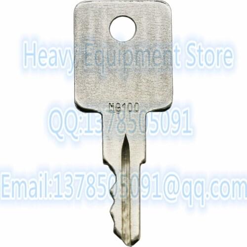 1PC NG100 Key For Broderson Bart-Mill Raygo Huber Vermeer Arrow Ignition Start Starter Switch