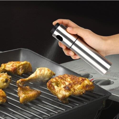 1Pcs Spray Pump Fine Mist Steel Olive Sprayer Tools Cooking Stainless Accessories Oil Dispenser Kitchen Pot Spray Pump Bottle