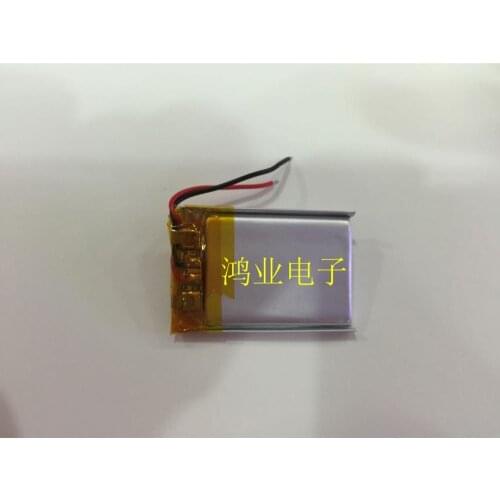 3.7V polymer lithium battery 042530402530 MP3 MP4 Bluetooth small audio 240MAH Rechargeable Li-ion Cell