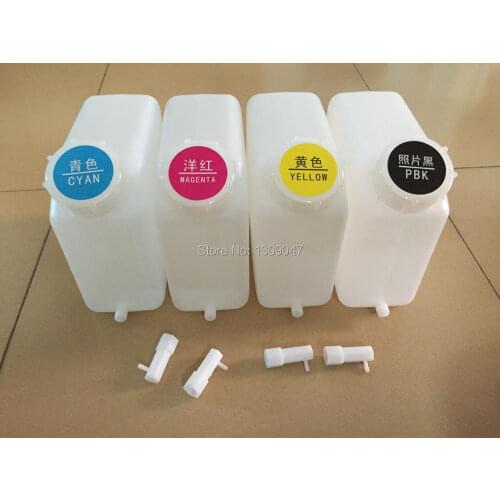 4pcs/lot ink bottle for bulk ink system for all large format printer