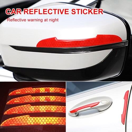 4PCS/pack Car Sticker Door Edge Guards Trim Molding Protection Strip Scratch Protector Car Crash Barriers Door Guard Collision