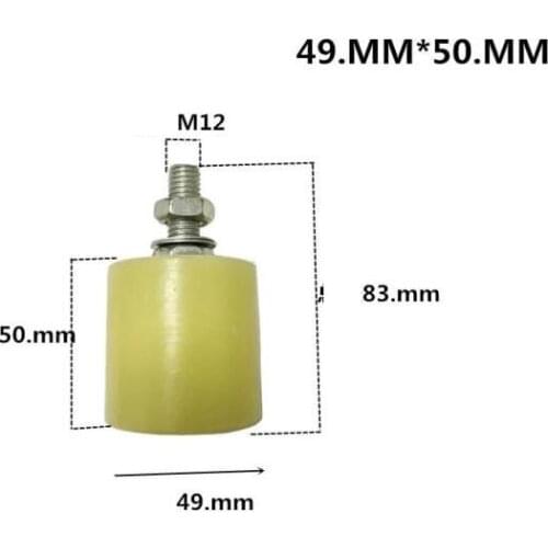 49*50mm Sliding Gate Nylon Top Roller Guide Wheel 2pcs per pack