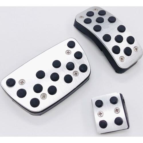 Car accessories Aluminum Foot Rest Pedals Gas Brake Pedal AT For LEXUS RX 200T 270 350 450H/ES 240 250 300H 350 Pad