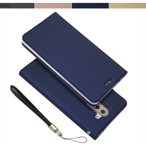 Wallet Case for Huawei Honor 6X 7X 8X 9X China Premium Global Version Drop-proof fold Phone Case Magnetic attraction Matte Touch