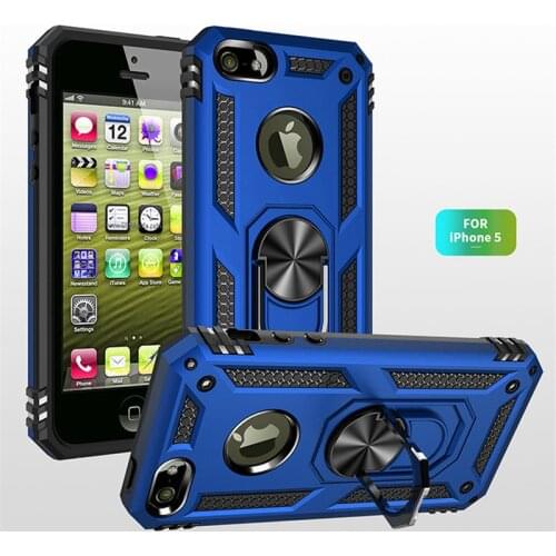 For iPhone 5s 5 se 2016 Case Magnet Car Ring Stand Holder Cover For iPhone se 2016 5 S 5G iPhone5s 4.0" Silicone Bumper Coque