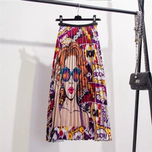 MLUOLANC Women's Pleated Skirts