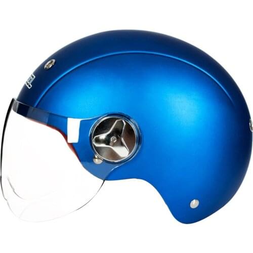 Motorcycle Helmet 3/4 Open Face Helmets Women Casco Moto Scooter Biker Helmet Motobiker Chopper Casque Motociclismo Men