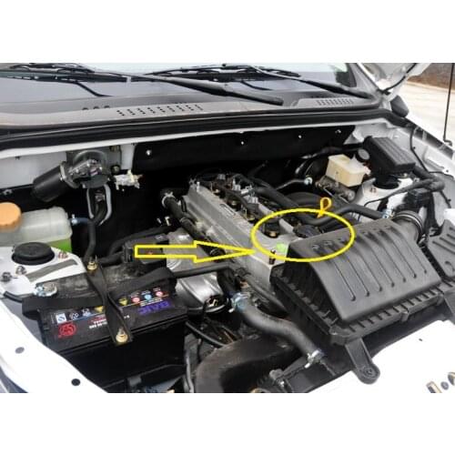 Engine oil cover plastic cap for Chinese BAIC KENBO S3 1.5L Engine Auto car motor parts 10030110C02B00