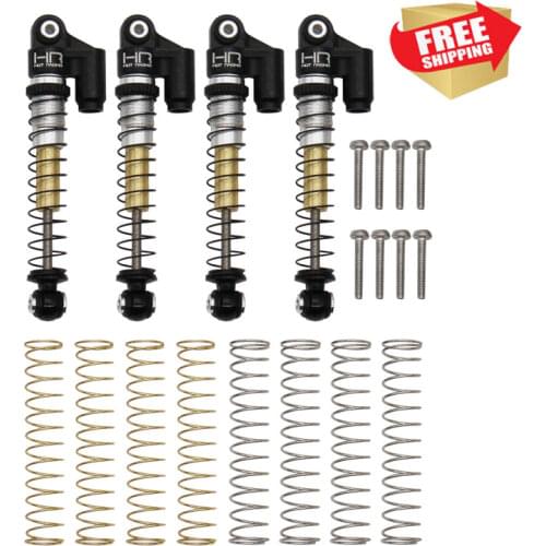 RC Radio control car HR Aluminum Threaded Tele shock for Axial SCX24 90081 option upgrade parts