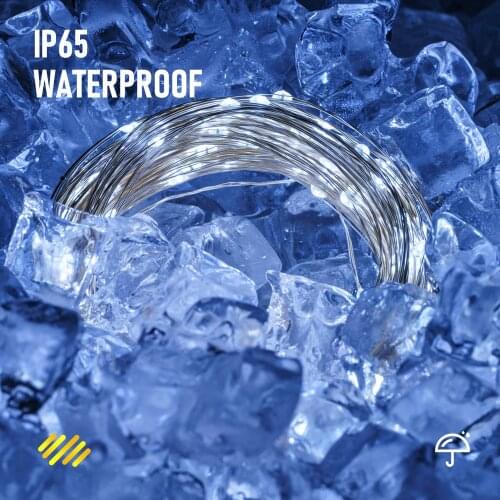 Christmas Decoration Curtain Light LED String Lamp Indoor Festoon Light Bedroom Garland Holiday Light Room Decor Fairy Lamp