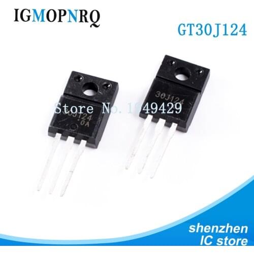 10PCS 30J124 GT30J124 TO-220 New fast delivery