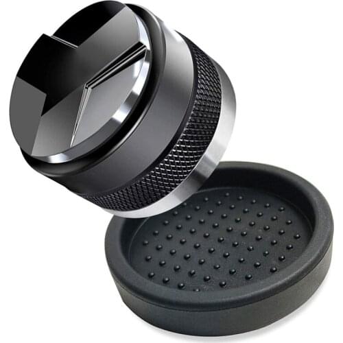 58Mm Coffee Distributor & Tamper, 58Mm Coffee Leveler,For 58Mm Delonghi Dedica Portafilter with Silicone Tamper Mat