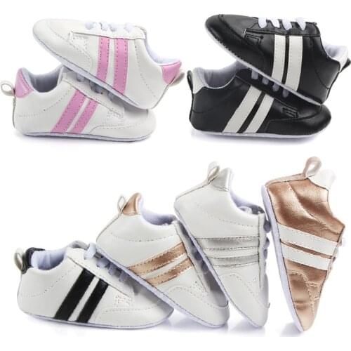 Baby PU shoes girl newborn leather sneakers boy zapatos crib canvas moccasins toddler neonato trampki first walker schoentjes