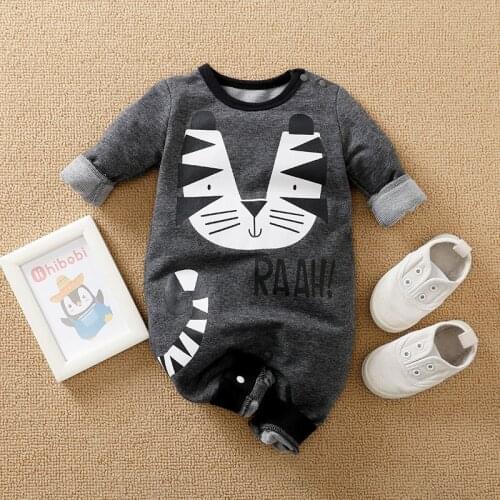 Baby Boy Tiger Clothes Newborn Romper Clothing Infant Jumpsuit Clothing New born Outfit Onesie Costume 0 3 6 9 12 Month Overalls
