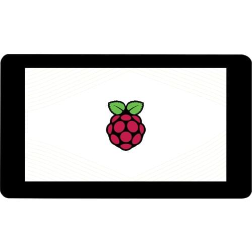 Waveshare 7inch Capacitive Touch Display For Raspberry Pi, 800×480, DSI Interface, Adjustable Brightness Via Software