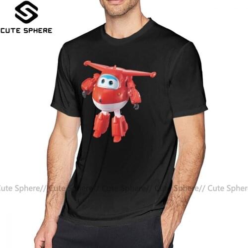 Super Wings T Shirt Super Wings T-Shirt Printed Mens Tee Shirt 100 Percent Cotton 4xl Summer Awesome Short-Sleeve Tshirt