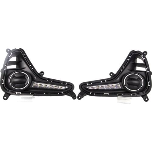 2Pcs for - Hyundai I10 Hatchback LED Daytime Running Light Fog Light Daytime Running Light