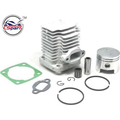 44mm 10mm 12mm 44-6 44-5 Cylinder Piston Kit for 49cc 2 Stroke Engine Mini Moto Dirt Pocket Bike ATV Quad Minimoto Dirt bike