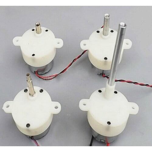 DC 3V-9V 6V 10RPM Mirco 300 Series Gear Motor Gearbox Gearboxes CW CCW Small Reducer 2.5-10.5RPM Short Long Shaft Slow Speed