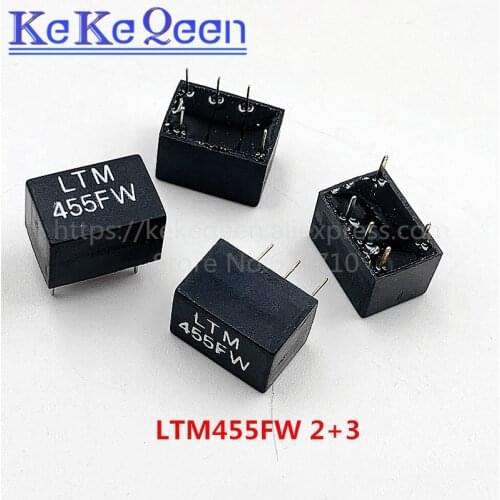 LTM455FW LTM455F 455 455F 455FW 2+3 5Pin DIP-5 455KHz NEW Original Signal relay