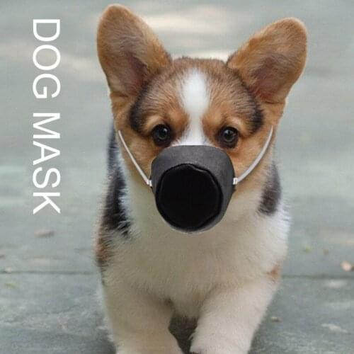 Anti-Smoke Pet Mask PM2.5 Dog Mouth Cover Anti-Bite Anti-Barking Dog Bark