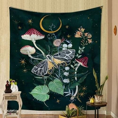 New Psychedelic Valance Background Cloth Fashion Home Atmosphere Decoration Supplies Valance Living Room Bedroom Tapestries