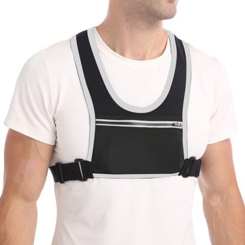 Running Backpack Lightweight Sport Vest Bags Male Female Trail Bag Large-Capacity Reflective Sports Waist Bag For Running