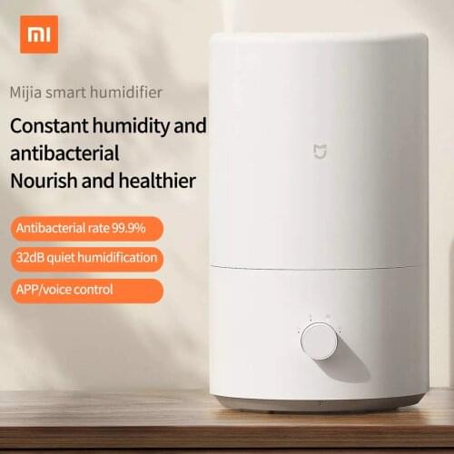 Xiaomi Mijia smart humidifier household air humidifier 4L large fog volume portable upper water mute bedroom baby office