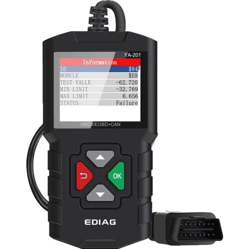 Ya-201obd2 Battery Detector for Car Fault Code Reading Card Compatible with Most Cars Quick Deliver