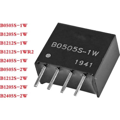 1W 2W series power module converter B0505S-1W B1205S-1W B1212S-1W B1212S-1WR2 B2405S-1W B0505S-2W B1212S-2W B1205S-2W B2405S-2W