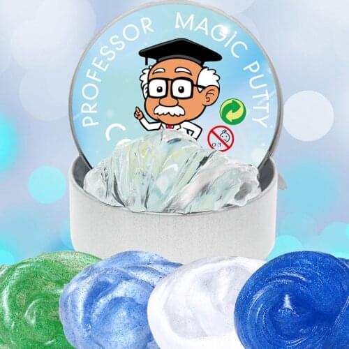 2019 Transparent Slime Toys Crystal Glue for Fluffy Cloud Slime Plasticine Clay Light Polymer Kids Antistress Toy Kids Gift