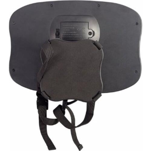 Car Seat Rearview Mirror Baby Viewing Mirror Remote LED Lights Rearview Mirror Acrylic ABS 360 Degree Rotation