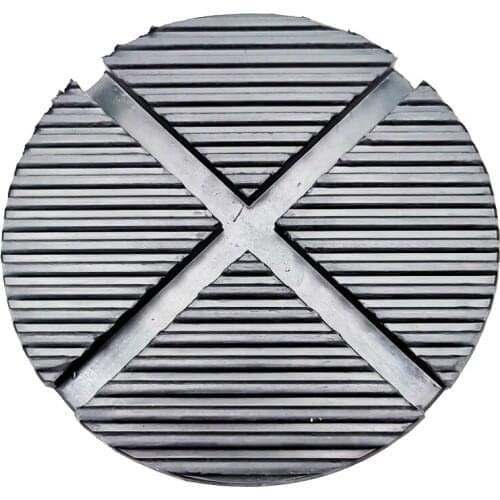Car Cross Slotted Frame Rail Floor Jack Disk Pad Adapter for Pinch Weld JACKPAD