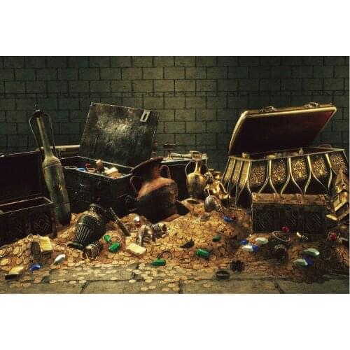 Secret Chamber Treasure Backdrop Photography Background Newborn Baby Shower Birthday Wedding Party Decor Photo Shooting Props