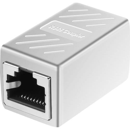 JTKE RJ45 Female To Female Network Ethernet LAN Splitter Connector Transfer Head RJ45 CAT 5 5E 6 6a Extender Network Cable